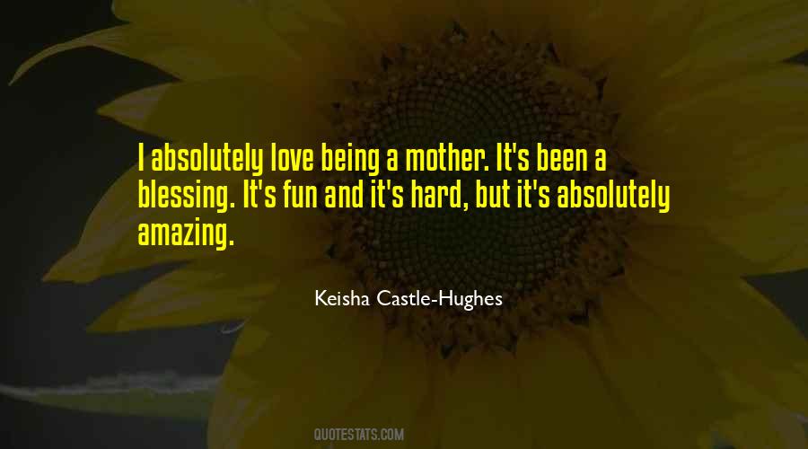 Keisha Castle-Hughes Quotes #157797