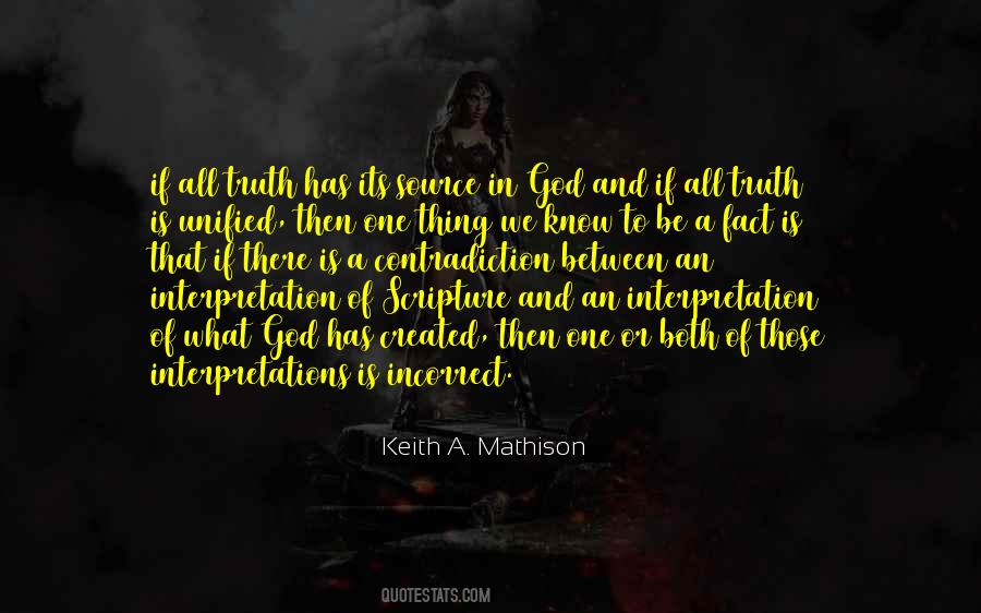 Keith A. Mathison Quotes #1192502