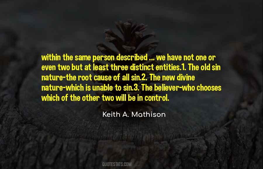 Keith A. Mathison Quotes #1553714