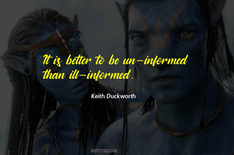 Keith Duckworth Quotes #1702352