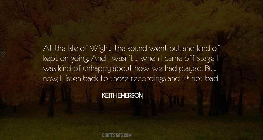 Keith Emerson Quotes #1878507