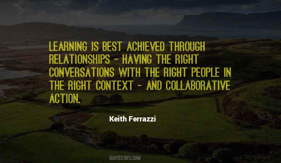 Keith Ferrazzi Quotes #254304