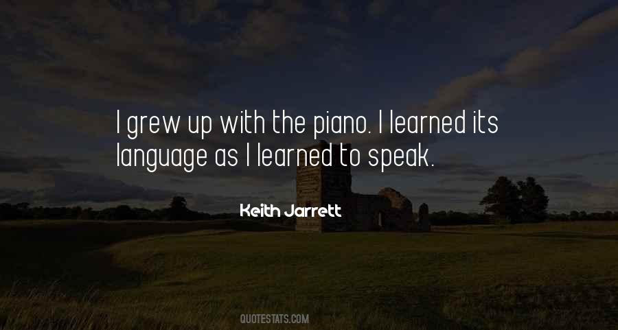 Keith Jarrett Quotes #1757966