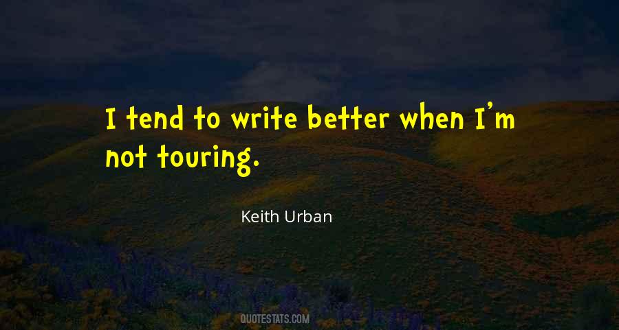 Keith Urban Quotes #826256