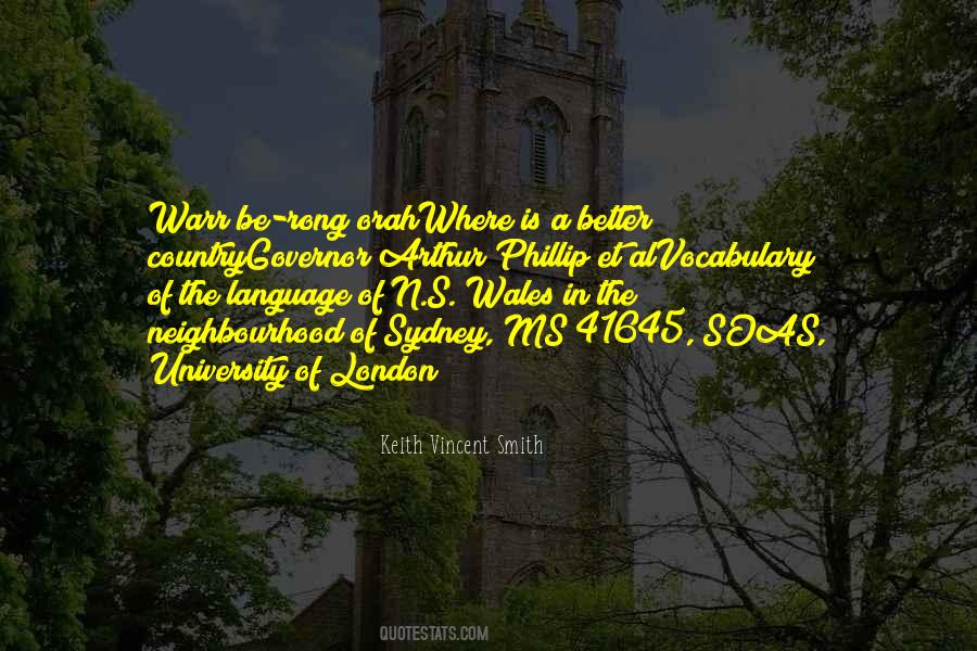 Keith Vincent Smith Quotes #323563 Keith Vincent Smith Quotes #323563