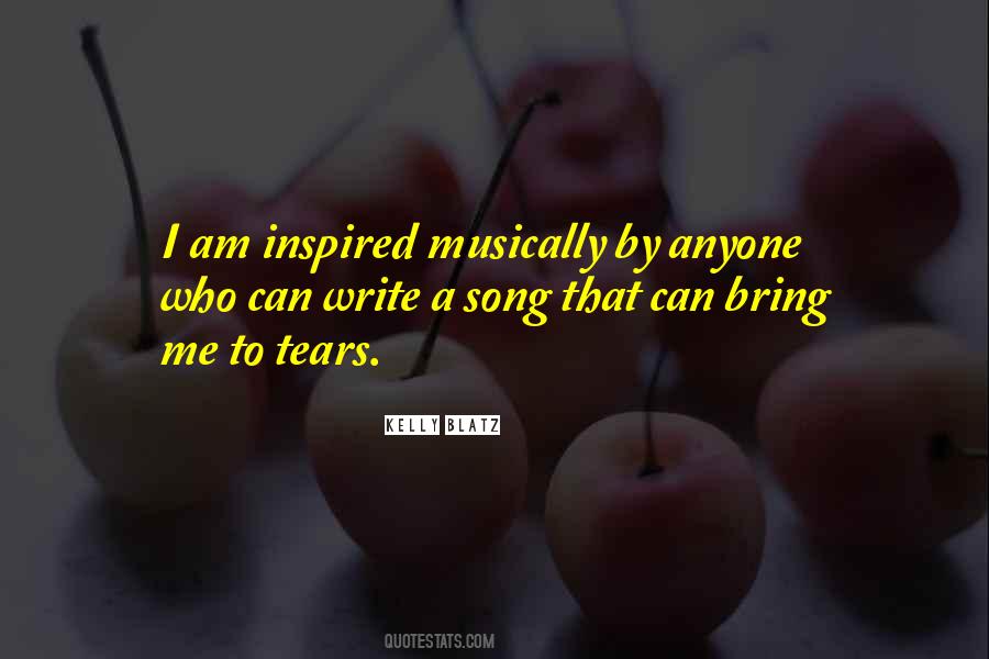 Kelly Blatz Quotes #1367069
