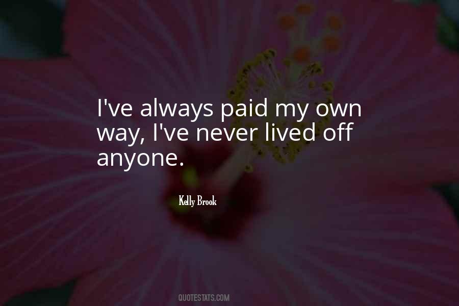 Kelly Brook Quotes #1269588