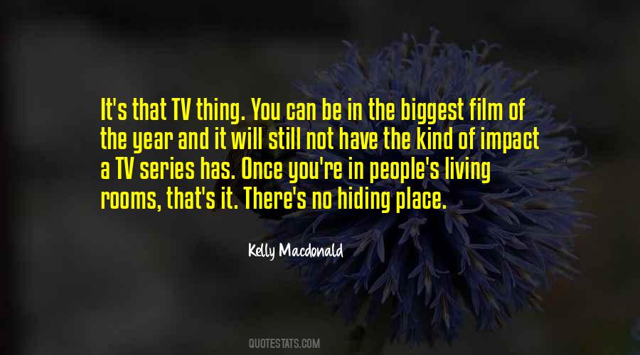 Kelly Macdonald Quotes #1732746