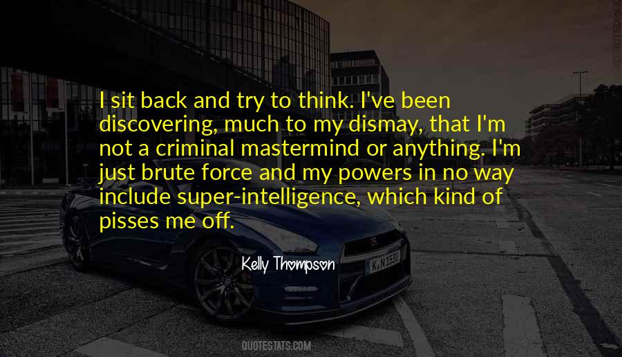 Kelly Thompson Quotes #1720474