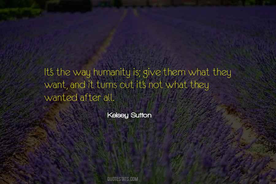 Kelsey Sutton Quotes #714834