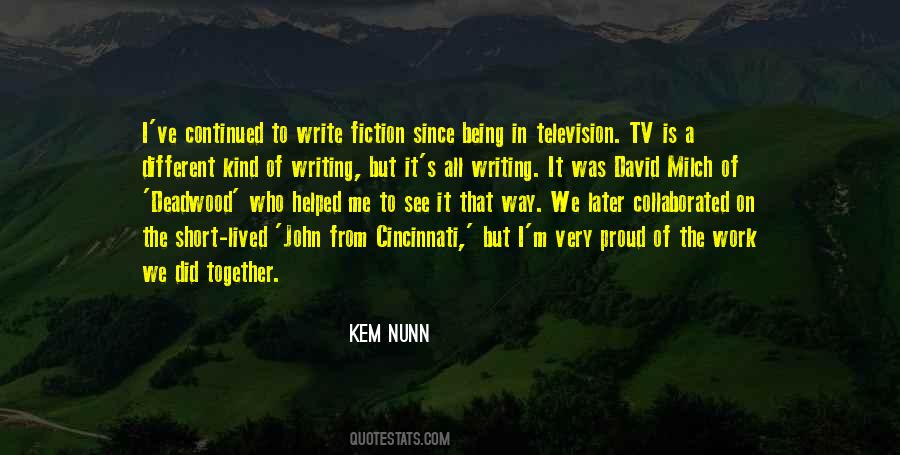 Kem Nunn Quotes #1439785