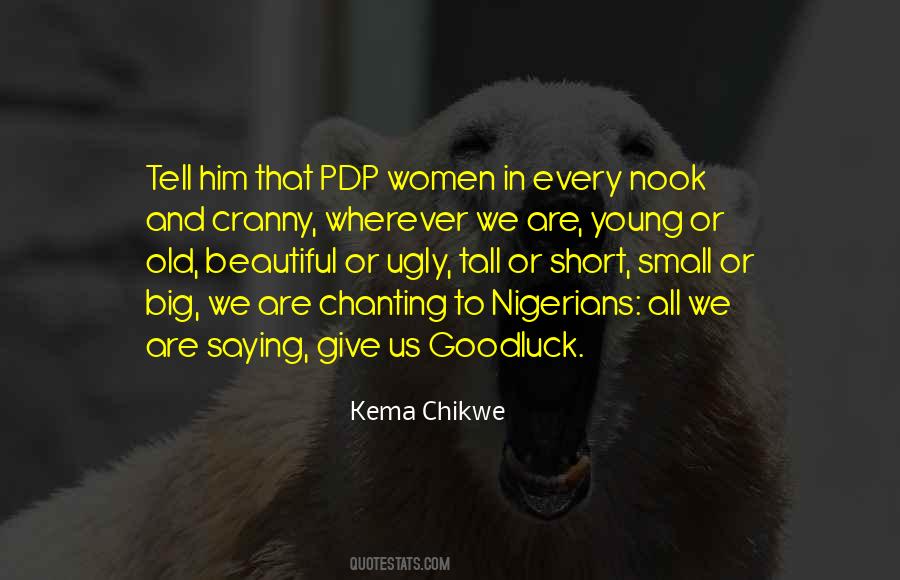 Kema Chikwe Quotes #891384