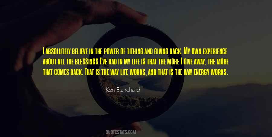 Ken Blanchard Quotes #1057516
