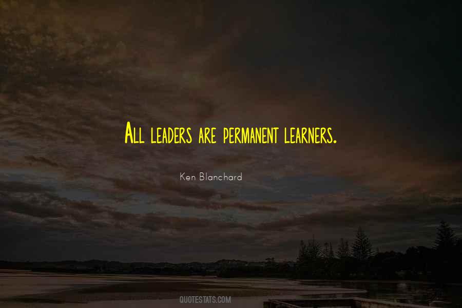 Ken Blanchard Quotes #1671338