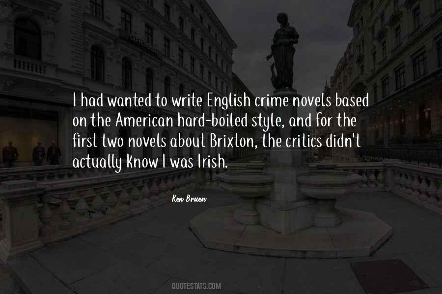 Ken Bruen Quotes #18049