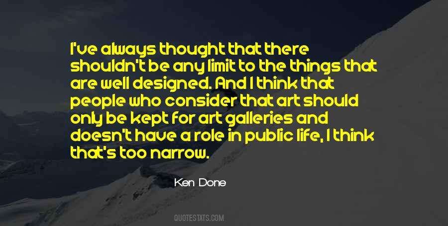 Ken Done Quotes #1791360