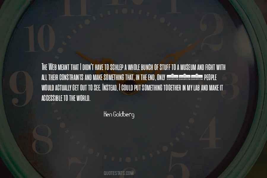 Ken Goldberg Quotes #1371813