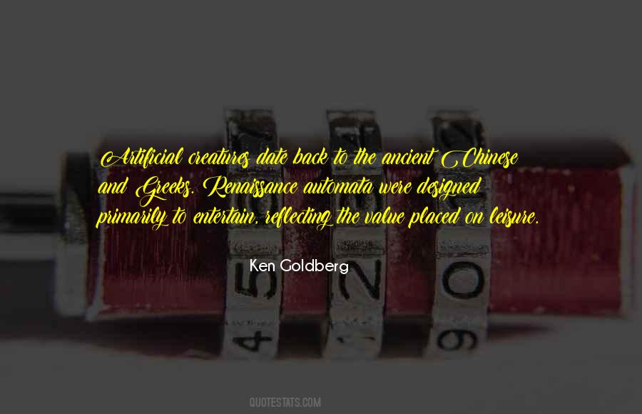 Ken Goldberg Quotes #708104