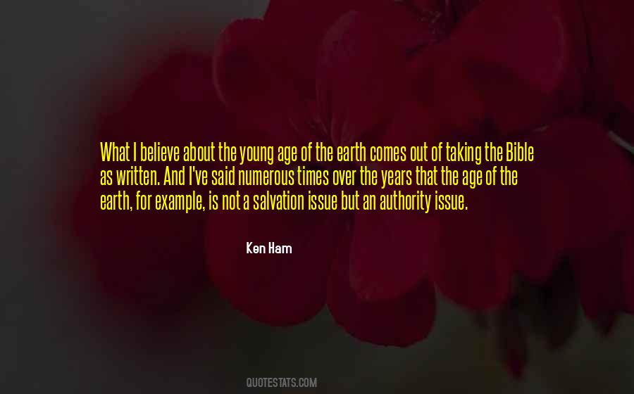 Ken Ham Quotes #1569672