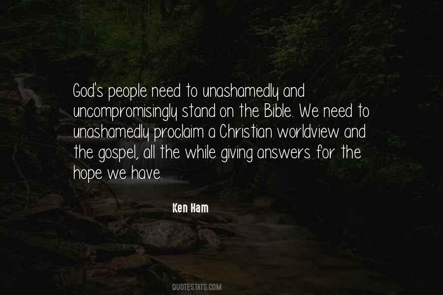 Ken Ham Quotes #891479