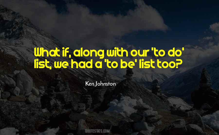 Ken Johnston Quotes #1128045