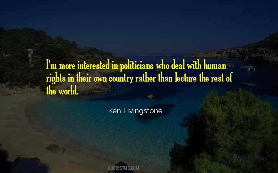 Ken Livingstone Quotes #1404158