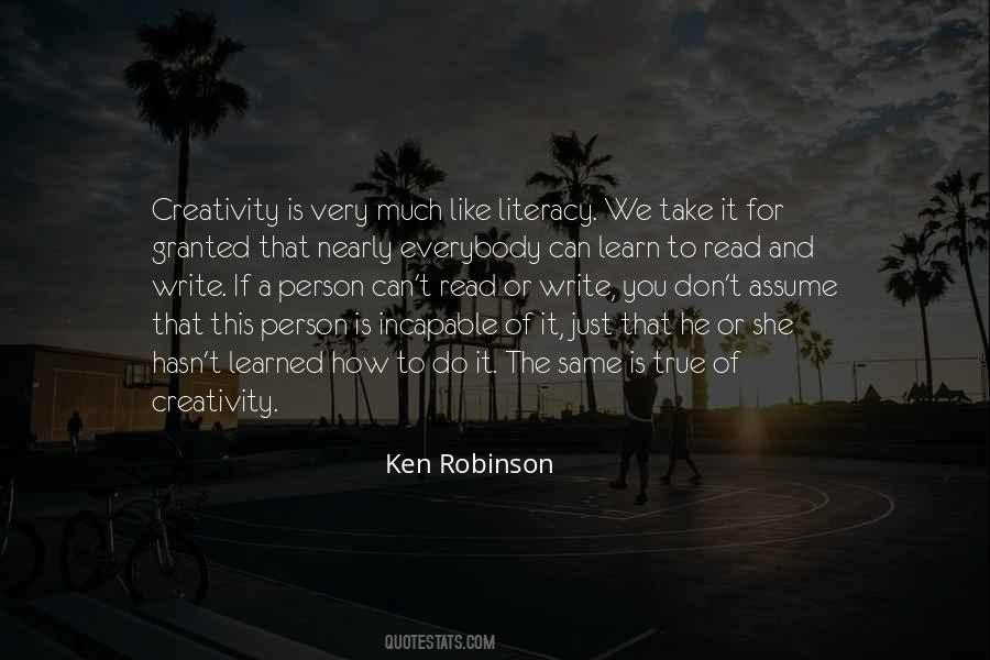 Ken Robinson Quotes #1419003