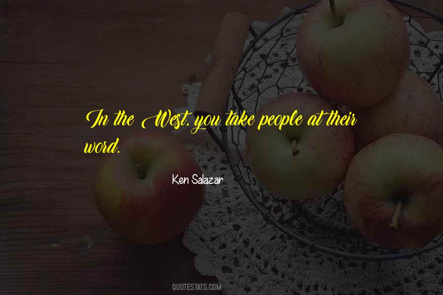 Ken Salazar Quotes #1532653
