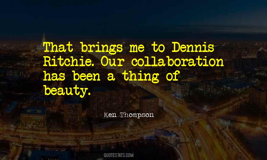 Ken Thompson Quotes #1284583