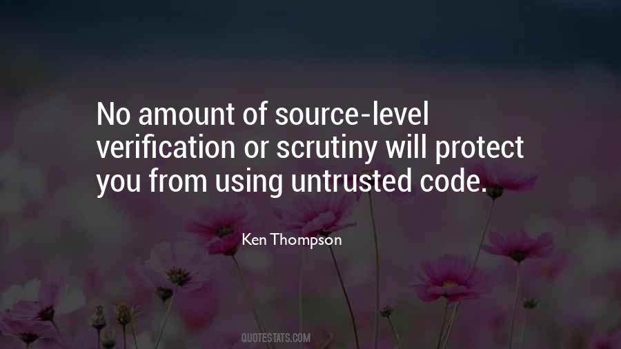 Ken Thompson Quotes #138532