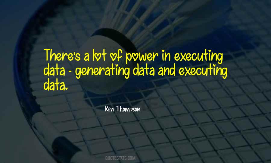 Ken Thompson Quotes #1820349