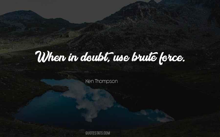 Ken Thompson Quotes #845134