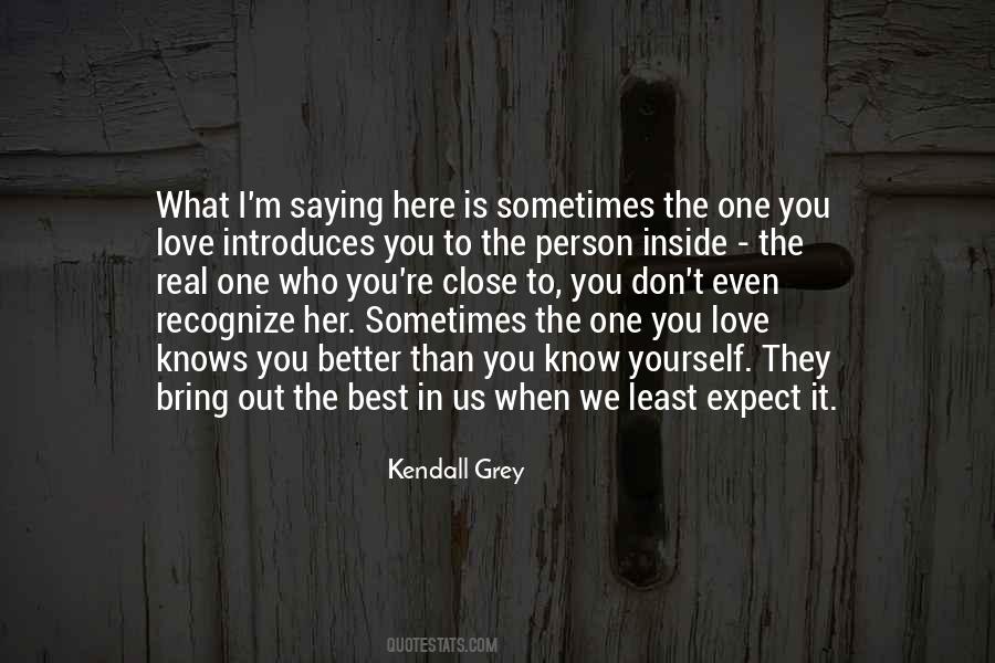 Kendall Grey Quotes #990305