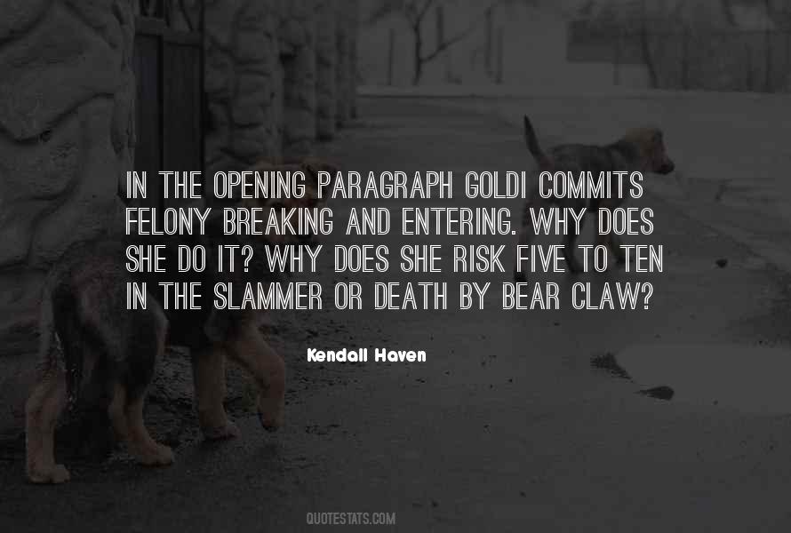 Kendall Haven Quotes #382595 Kendall Haven Quotes #382595