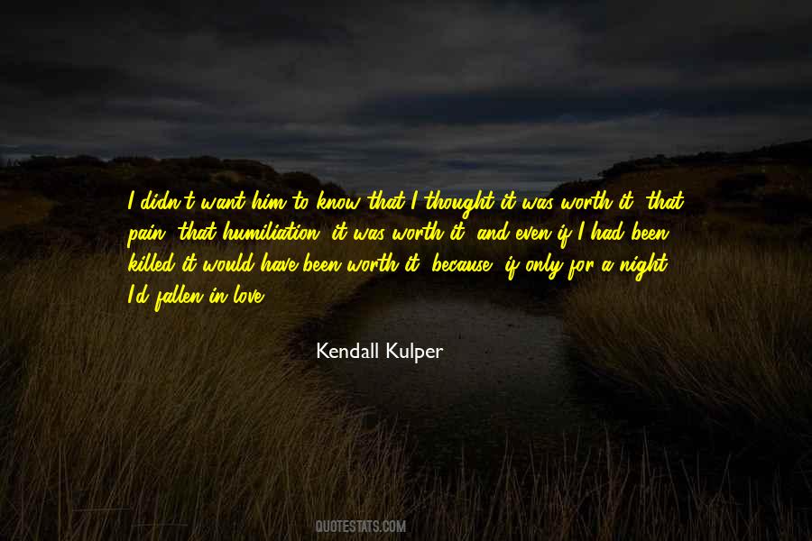 Kendall Kulper Quotes #457598