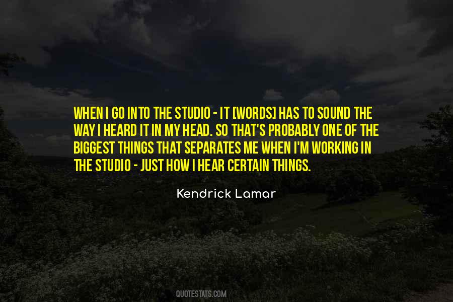 Kendrick Lamar Quotes #1194825