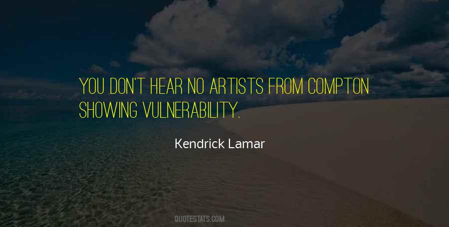 Kendrick Lamar Quotes #1427287