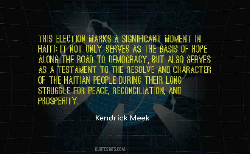 Kendrick Meek Quotes #1000914