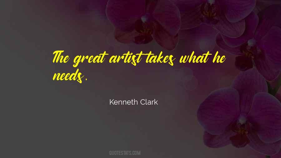 Kenneth Clark Quotes #113116