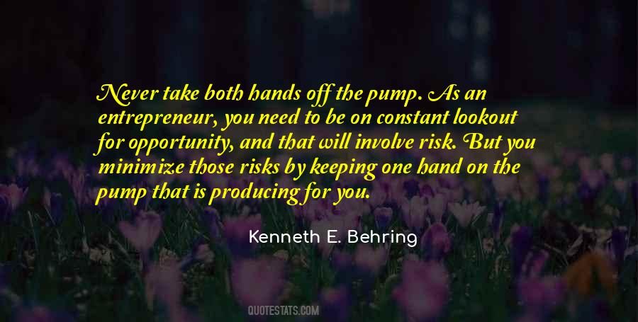 Kenneth E. Behring Quotes #674788