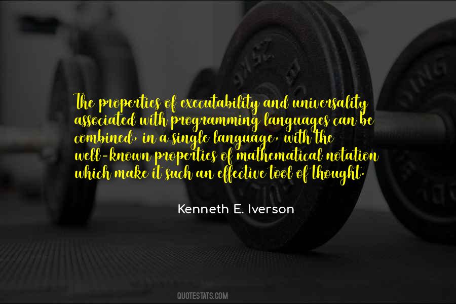 Kenneth E. Iverson Quotes #400382