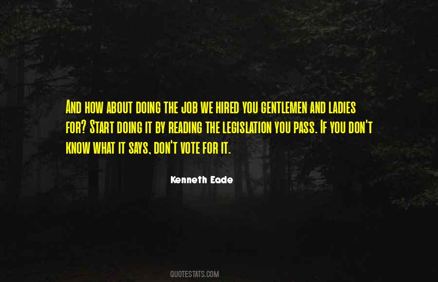 Kenneth Eade Quotes #1165052