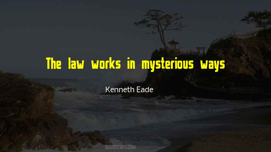 Kenneth Eade Quotes #159818