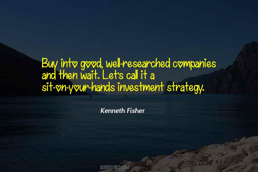 Kenneth Fisher Quotes #602062