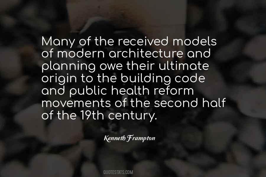 Kenneth Frampton Quotes #862372