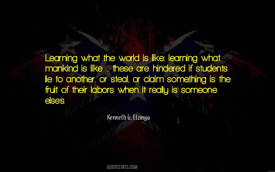 Kenneth G. Elzinga Quotes #157600