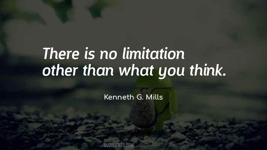 Kenneth G. Mills Quotes #360594