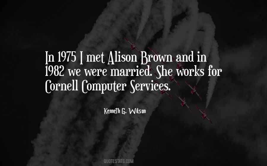 Kenneth G. Wilson Quotes #1276063