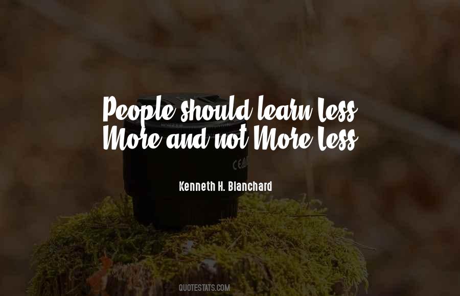 Kenneth H. Blanchard Quotes #1062648