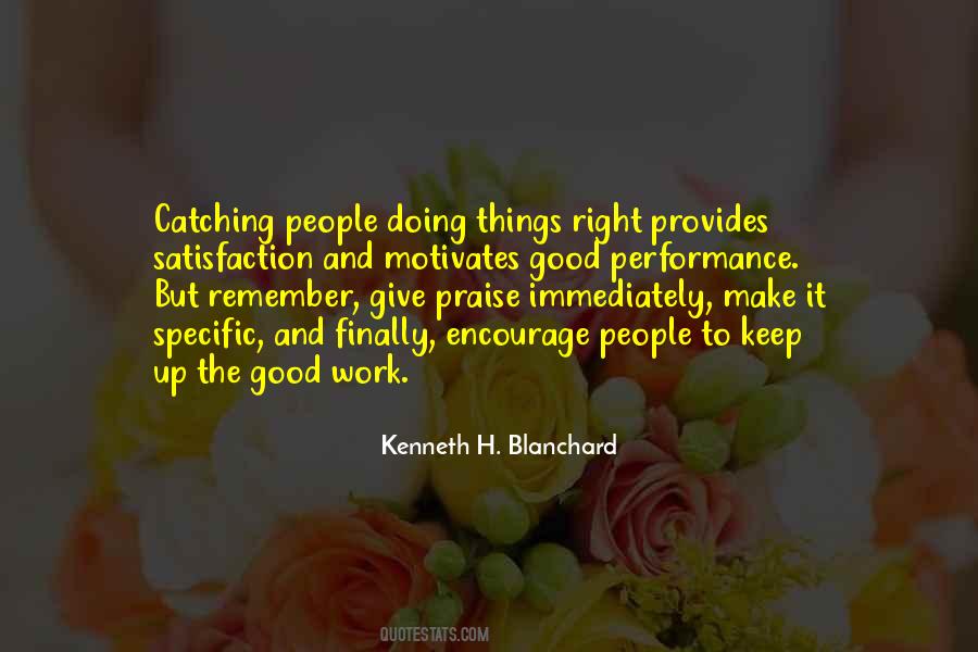 Kenneth H. Blanchard Quotes #1802571